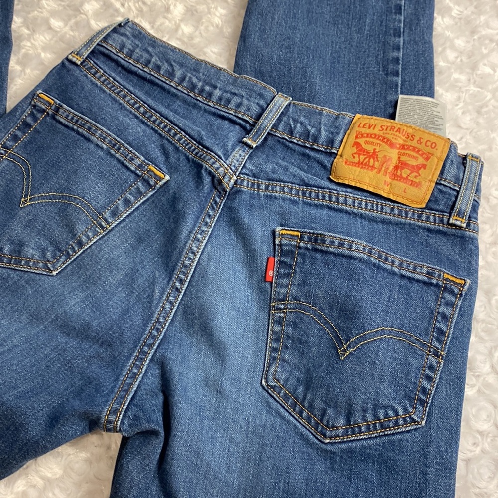 Levi’s 511 dark denim jeans 29x 30 straight leg - Picture 8 of 11